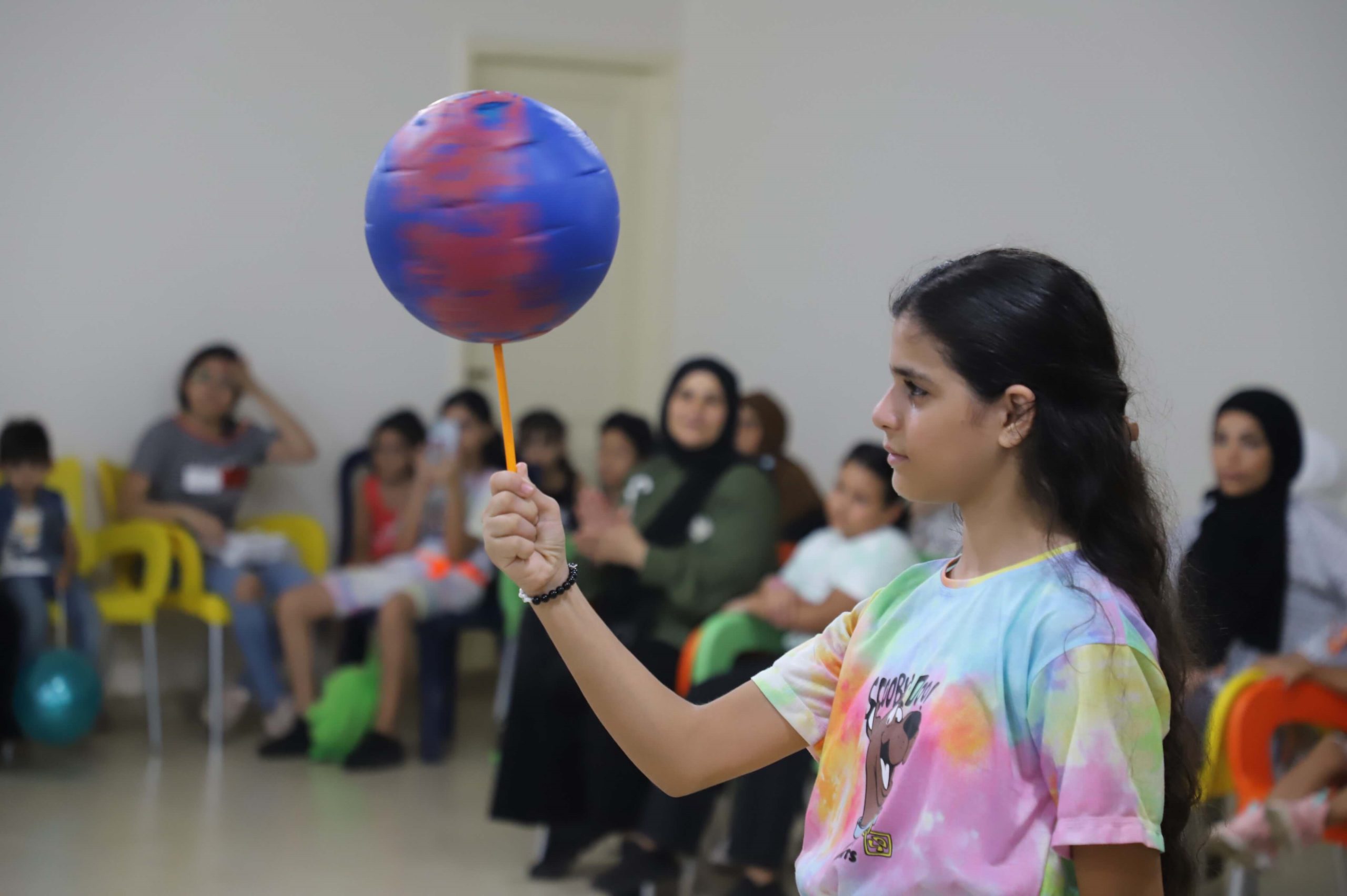 Talent journey - The girl is pleased with our talent program.